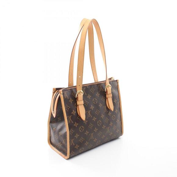 LOUIS VUITTON Brown Monogram Leather Tote Bag - Picture 3 of 10